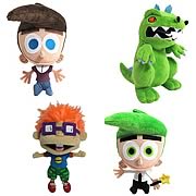 Nicktoons Classic Character Plush Case